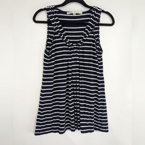 MAX STUDIO Striped Sleeveless Top